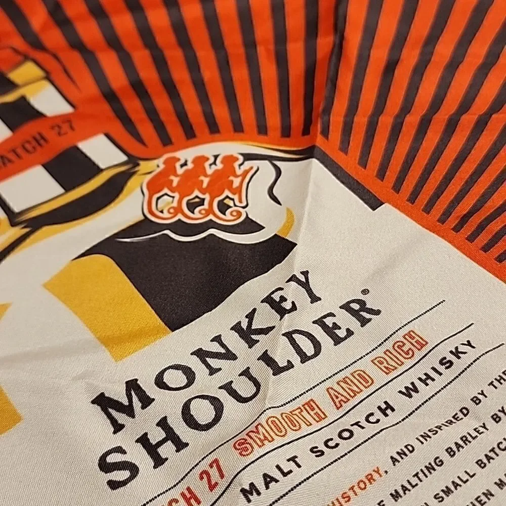 MONKEY SHOULDER Square Scarf Pocket Square
